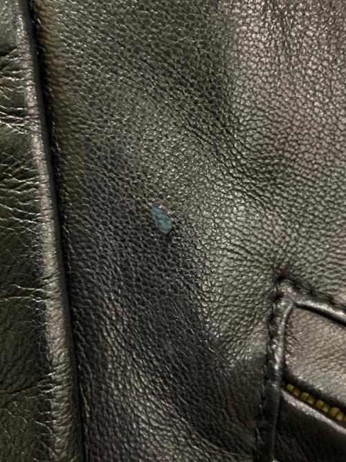 CELINE（セリーヌ）CELINE (セリーヌ) ラムレザーコート ブラック サイズ:40の古着・服飾アイテム