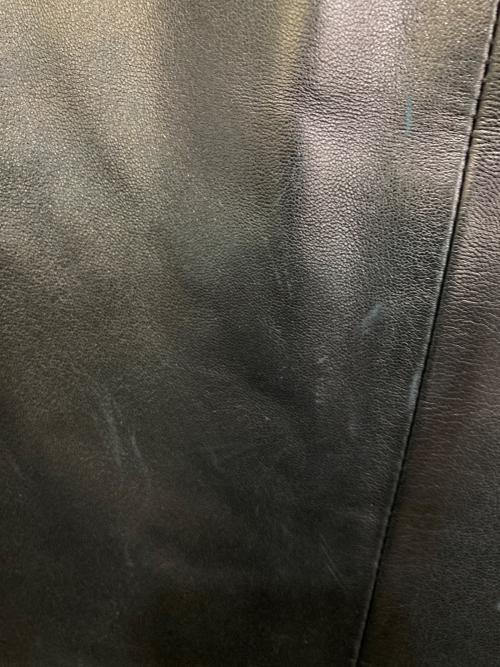 CELINE（セリーヌ）CELINE (セリーヌ) ラムレザーコート ブラック サイズ:40の古着・服飾アイテム