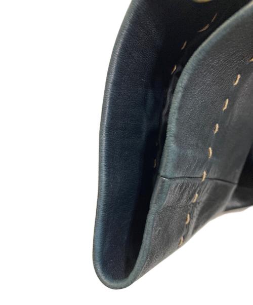 CELINE（セリーヌ）CELINE (セリーヌ) ラムレザーコート ブラック サイズ:40の古着・服飾アイテム