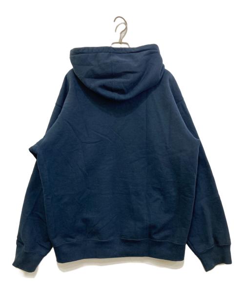 SUPREME（シュプリーム）SUPREME (シュプリーム) full stripe hooded sweatshirt ネイビー サイズ:Lの古着・服飾アイテム