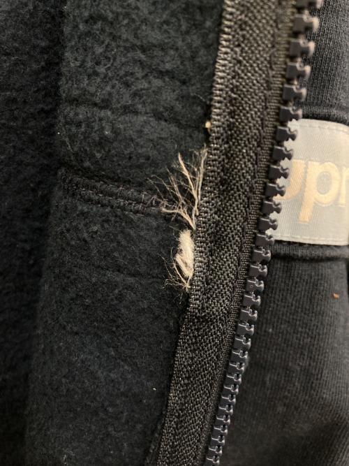 SUPREME（シュプリーム）SUPREME (シュプリーム) full stripe hooded sweatshirt ネイビー サイズ:Lの古着・服飾アイテム