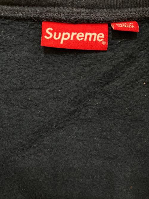 SUPREME（シュプリーム）SUPREME (シュプリーム) full stripe hooded sweatshirt ネイビー サイズ:Lの古着・服飾アイテム