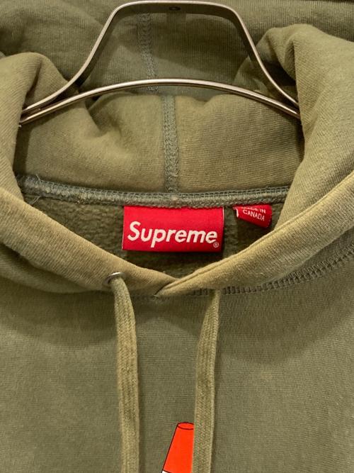 SUPREME（シュプリーム）SUPREME (シュプリーム) cone hooded sweatshirt カーキ サイズ:Sの古着・服飾アイテム