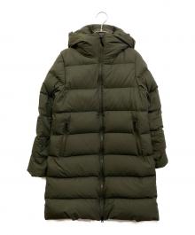 THE NORTH FACE（ザ ノース フェイス）の古着「ウィンドストッパーダウンシェルコート」｜オリーブ