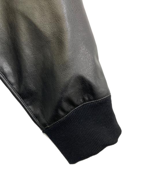 LAST NEST（ラストネスト）LAST NEST (ラストネスト) フェイクレザージャケット ブラック サイズ:Mの古着・服飾アイテム