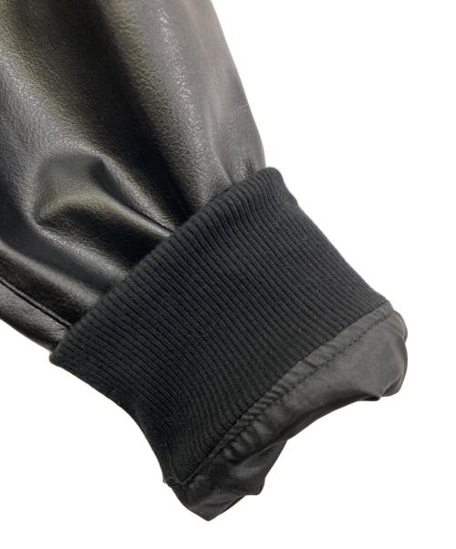 LAST NEST（ラストネスト）LAST NEST (ラストネスト) フェイクレザージャケット ブラック サイズ:Mの古着・服飾アイテム