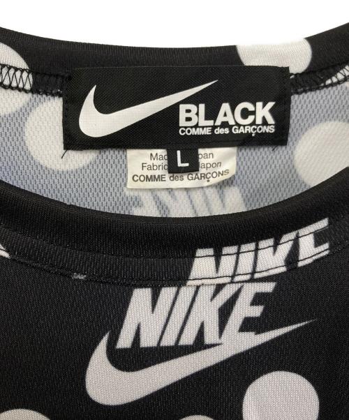 NIKE（ナイキ）NIKE (ナイキ) BLACK COMME des GARCONS (ブラックコムデギャルソン) 長袖カットソー ブラック サイズ:Lの古着・服飾アイテム