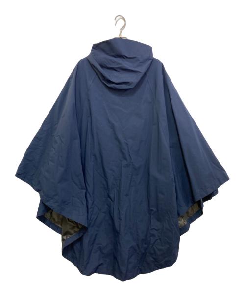AIGLE（エーグル）AIGLE (エーグル) maison kitsune (メゾンキツネ) GORE-TEX ポンチョ　KUL-3300-A ネイビー サイズ:Lの古着・服飾アイテム