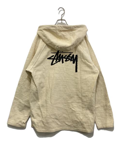 NIKE（ナイキ）NIKE (ナイキ) stussy (ステューシー) NRG PULLOVER HOODIE　DO5306-120 アイボリー サイズ:Ｍの古着・服飾アイテム