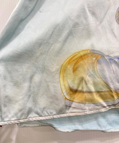 2G TOKYO（2Ｇ トーキョー）2G TOKYO (2Ｇ トーキョー) Hajime Sorayama／SHIRT　214-75002　 ブルー サイズ:Lの古着・服飾アイテム