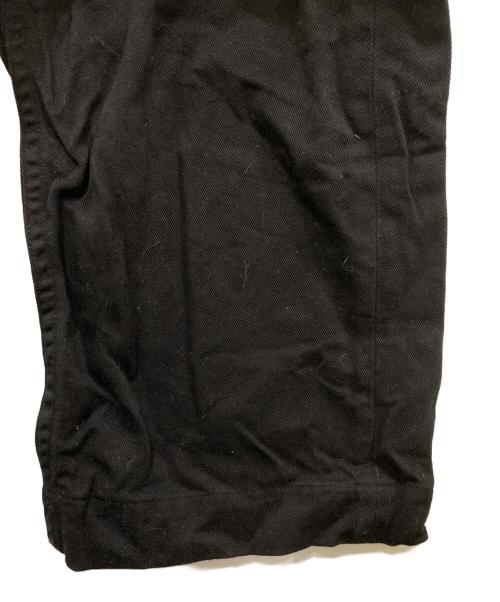 DRIES VAN NOTEN（ドリスヴァンノッテン）DRIES VAN NOTEN (ドリスヴァンノッテン) デニムオーバーオール ブラック サイズ:Mediumの古着・服飾アイテム