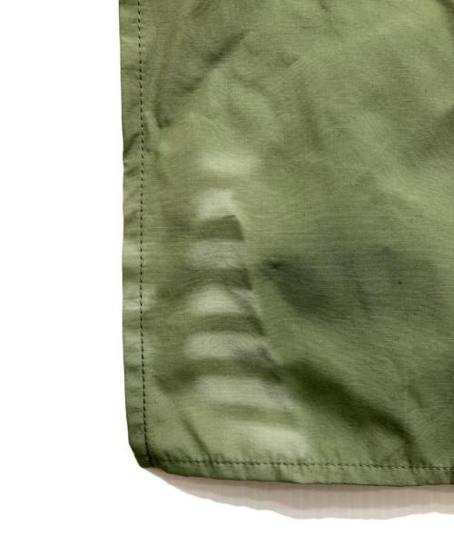 ALMOSTBLACK（オールモストブラック）ALMOSTBLACK (オールモストブラック) ポンチョコート　21SS-VE02B グリーン サイズ:3の古着・服飾アイテム