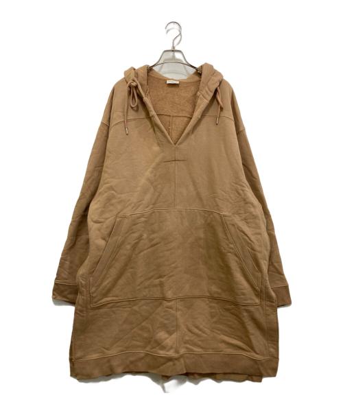 DRIES VAN NOTEN（ドリスヴァンノッテン）DRIES VAN NOTEN (ドリスヴァンノッテン) オーバーサイズパーカー　972184 ベージュ サイズ:Mの古着・服飾アイテム