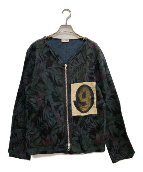 DRIES VAN NOTEN（ドリスヴァンノッテン）DRIES VAN NOTEN (ドリスヴァンノッテン) コットンリネンジャケット ネイビー サイズ:46の古着・服飾アイテム