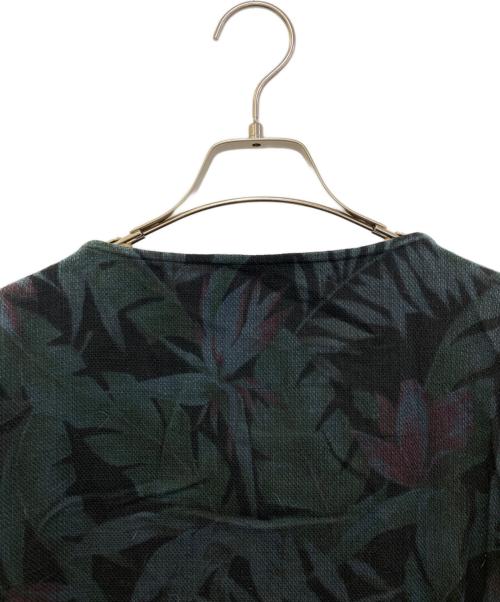 DRIES VAN NOTEN（ドリスヴァンノッテン）DRIES VAN NOTEN (ドリスヴァンノッテン) コットンリネンジャケット ネイビー サイズ:46の古着・服飾アイテム