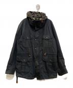 Barbour×MARGARET HOWELLバブアー×マーガレットハウエル）の古着「オイルドジャケット」｜ネイビー