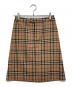 BURBERRY BLUE LABEL（バーバリー ブルー レーベル）の古着「ノバチェックスカート」｜ベージュ