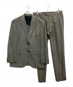 ISSEY MIYAKEイッセイミヤケ）の古着「APOC INSIDE ヘリンボーンセットアップスーツ」｜グレー