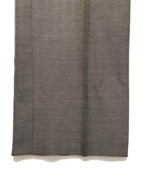 ISSEY MIYAKE（イッセイミヤケ）ISSEY MIYAKE (イッセイミヤケ) APOC INSIDE ヘリンボーンセットアップスーツ グレー サイズ:4の古着・服飾アイテム