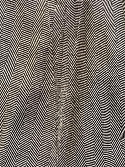 ISSEY MIYAKE（イッセイミヤケ）ISSEY MIYAKE (イッセイミヤケ) APOC INSIDE ヘリンボーンセットアップスーツ グレー サイズ:4の古着・服飾アイテム