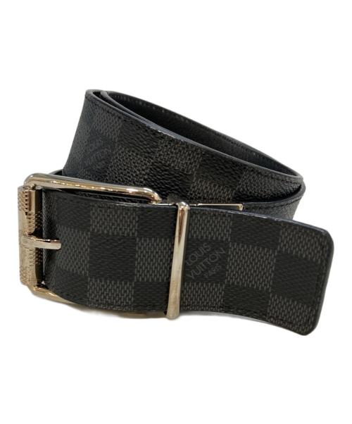 LOUIS VUITTON（ルイ ヴィトン）LOUIS VUITTON (ルイ ヴィトン) ダミエ サンチュールベルト ブラックの古着・服飾アイテム
