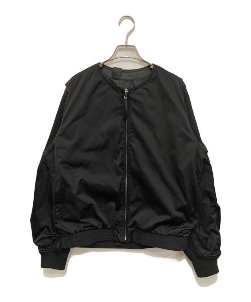 N.HOOLYWOOD（エヌ ハリウッド）N.HOOLYWOOD (エヌ ハリウッド) ブルゾン ブラック サイズ:40の古着・服飾アイテム