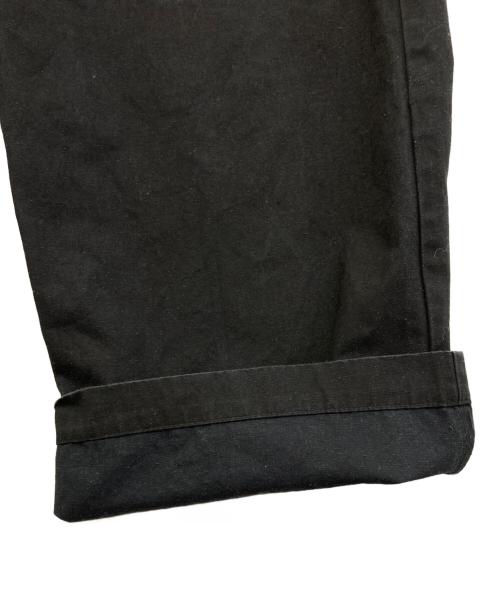 echeveria（エケベリア）echeveria (エケベリア) Silk tuck easy trousers　IDH-010 ブラック サイズ:1の古着・服飾アイテム