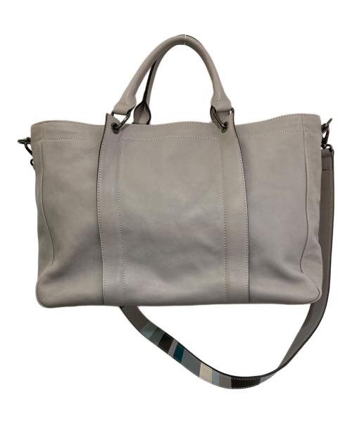 LONGCHAMP（ロンシャン）LONGCHAMP (ロンシャン) 3D トートバッグ ベージュの古着・服飾アイテム