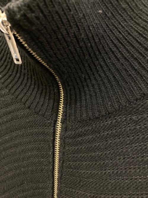 YOKE（ヨーク）YOKE (ヨーク) BIAS BORDER DRIVERS KNIT ブラック サイズ:3の古着・服飾アイテム