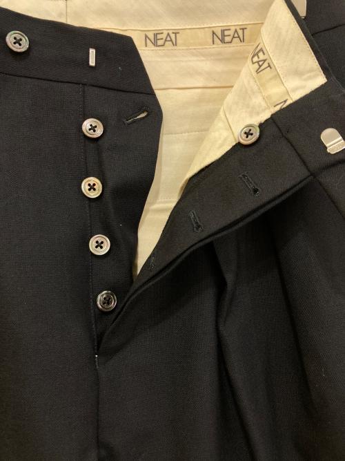 NEAT（ニート）NEAT (ニート) Wool gabardine tapered ネイビー サイズ:48の古着・服飾アイテム