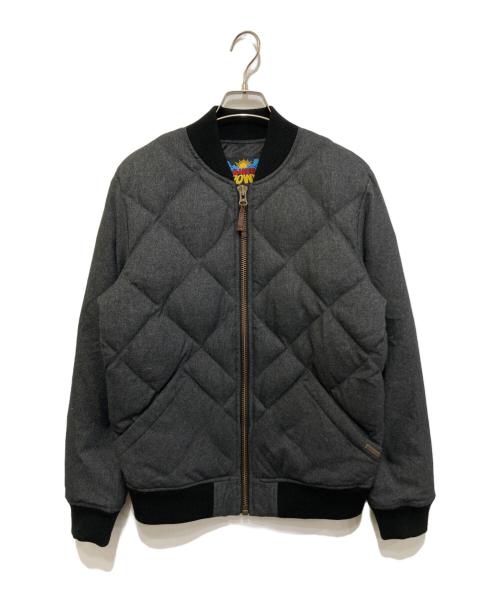 Eddie Bauer（エディーバウアー）Eddie Bauer (エディーバウアー) ダウンジャケット グレー サイズ:Sの古着・服飾アイテム