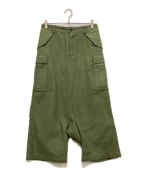 JUNYA WATANABE MAN（ジュンヤワタナベマン）JUNYA WATANABE MAN (ジュンヤワタナベマン) コットン サルエル カーゴ パンツ　JT-P042 カーキ サイズ:Sの古着・服飾アイテム