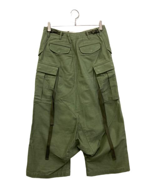 JUNYA WATANABE MAN（ジュンヤワタナベマン）JUNYA WATANABE MAN (ジュンヤワタナベマン) コットン サルエル カーゴ パンツ　JT-P042 カーキ サイズ:Sの古着・服飾アイテム