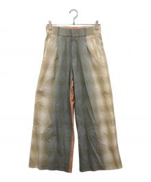 HaaT（ハート）の古着「チェックパンツ」｜ピンク