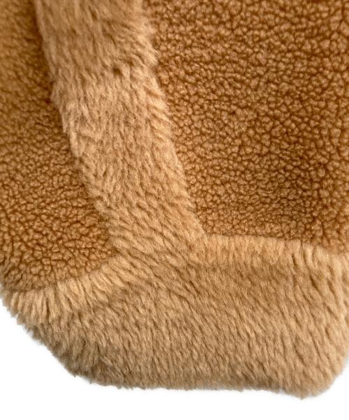 VEGANCODE（ヴィーガンコード）VEGANCODE (ヴィーガンコード) ジップアップボアジャケット ブラウン サイズ:4の古着・服飾アイテム