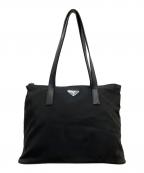 PRADAプラダ）の古着「ナイロントートバッグ」｜ブラック