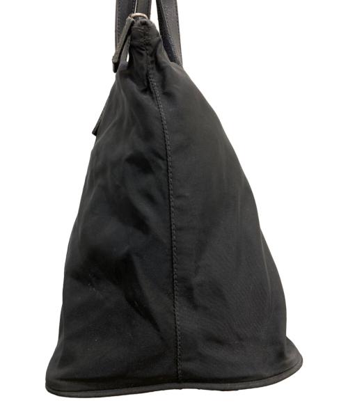 PRADA（プラダ）PRADA (プラダ) ナイロントートバッグ ブラックの古着・服飾アイテム