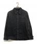 A.P.C.（アーペーセー）の古着「Vittorio Denim Overshirt in Washed Black」｜ブラック