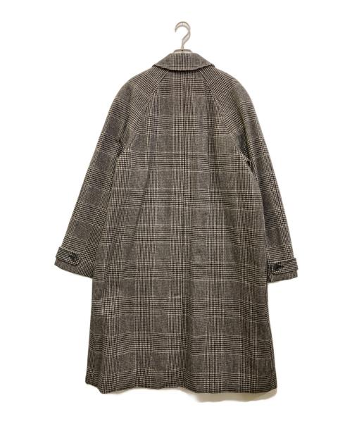 A.P.C.（アーペーセー）A.P.C. (アーペーセー) グレンチェックウールシングルコート グレー サイズ:Mの古着・服飾アイテム