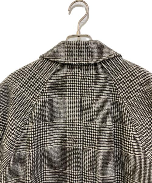 A.P.C.（アーペーセー）A.P.C. (アーペーセー) グレンチェックウールシングルコート グレー サイズ:Mの古着・服飾アイテム