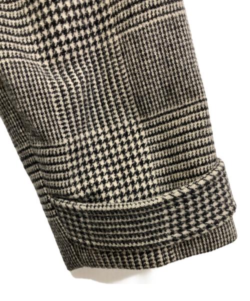 A.P.C.（アーペーセー）A.P.C. (アーペーセー) グレンチェックウールシングルコート グレー サイズ:Mの古着・服飾アイテム