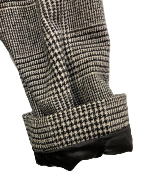 A.P.C.（アーペーセー）A.P.C. (アーペーセー) グレンチェックウールシングルコート グレー サイズ:Mの古着・服飾アイテム