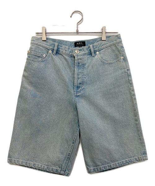 A.P.C.（アーペーセー）A.P.C. (アーペーセー) デニムハーフパンツ インディゴ サイズ:XSの古着・服飾アイテム
