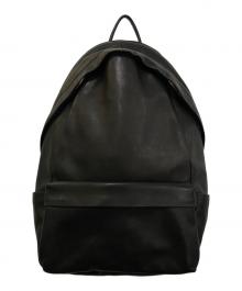 UNITED TOKYO（ユナイテッドトーキョー）の古着「レザーリュック」｜ブラック