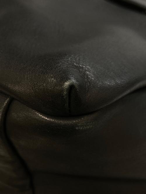 UNITED TOKYO（ユナイテッドトーキョー）UNITED TOKYO (ユナイテッドトーキョー) レザーリュック ブラックの古着・服飾アイテム