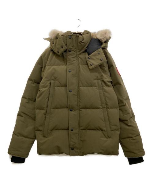 CANADA GOOSE（カナダグース）CANADA GOOSE (カナダグース) ウィンダムパーカ　3808MA オリーブ サイズ:Mの古着・服飾アイテム