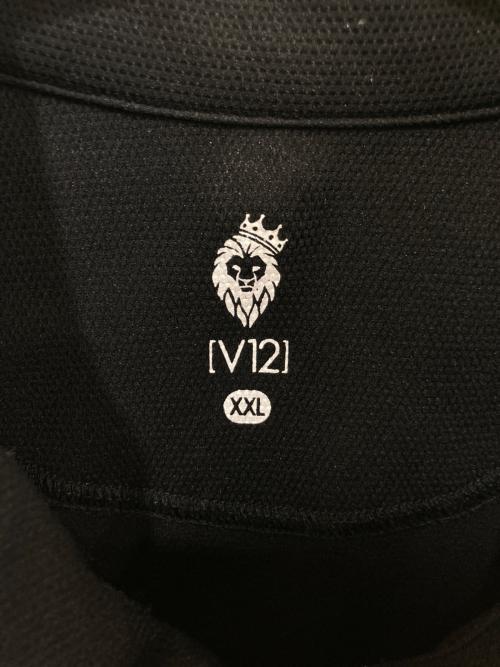 V12（ヴィトゥエルブ）V12 (ヴィトゥエルブ) ジャージセットアップ ブラック サイズ:XXLの古着・服飾アイテム