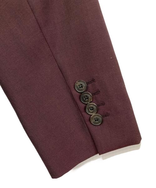 BURBERRY LONDON（バーバリーロンドン）BURBERRY LONDON (バーバリーロンドン) ウールセットアップスーツ ボルドー サイズ:56Rの古着・服飾アイテム