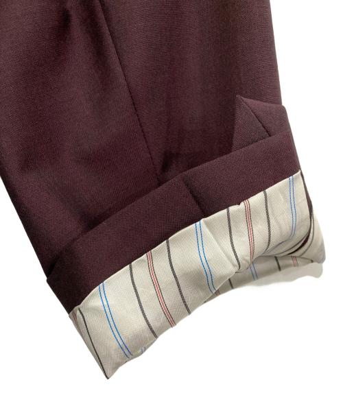 BURBERRY LONDON（バーバリーロンドン）BURBERRY LONDON (バーバリーロンドン) ウールセットアップスーツ ボルドー サイズ:56Rの古着・服飾アイテム