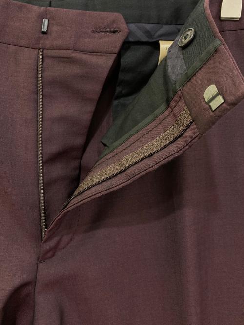 BURBERRY LONDON（バーバリーロンドン）BURBERRY LONDON (バーバリーロンドン) ウールセットアップスーツ ボルドー サイズ:56Rの古着・服飾アイテム